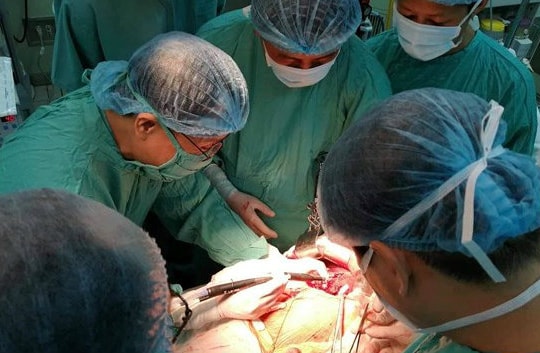 Thực hiện thành công ca phẫu thuật cắt gan đầu tiên bằng kỹ thuật bảo tồn phần gan cắt bỏ