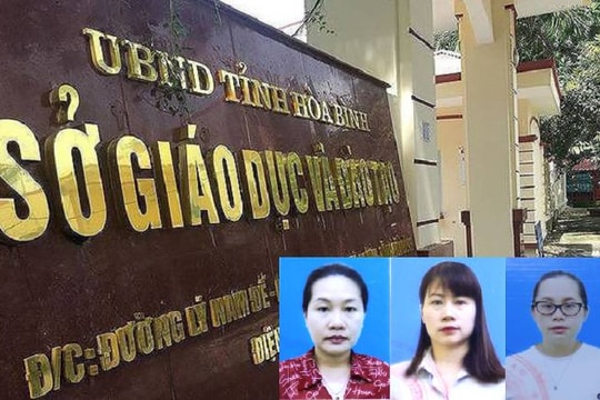 Bộ Công an trực tiếp khám nhà 3 giáo viên gian lận thi cử ở Hòa Bình