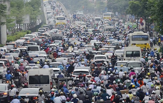 Ảnh: Ám ảnh cảnh ùn tắc tại các tuyến phố Thủ đô sau nghỉ lễ 30/4 - 1/5