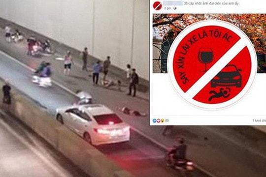 Sau tai nạn thảm khốc ở hầm Kim Liên, CĐM đồng loạt thay avatar Facebook mang thông điệp