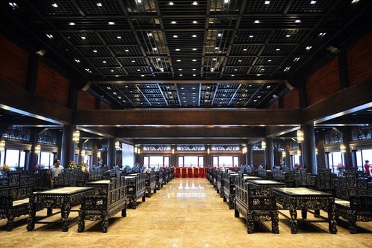 Ảnh: Vẻ hoành tráng của khu trung tâm hội nghị quốc tế tại ngôi chùa sẽ tổ chức Đại lễ Vesak Liên hợp quốc 2019