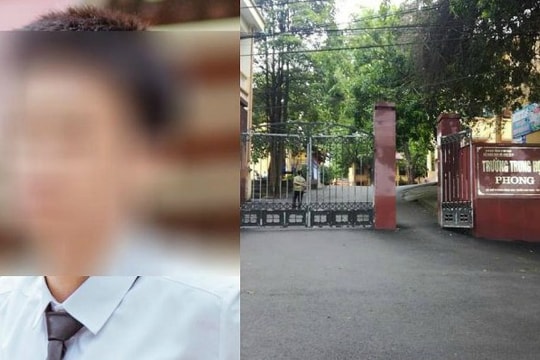 Thông tin chính thức vụ nam sinh lớp 10 làm 4 bạn gái có thai ở Phú Thọ