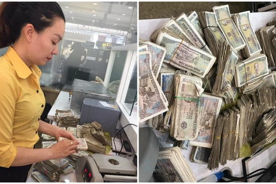 Vợ chồng cụ ông 78 tuổi chở bao tiền lẻ đi gửi ngân hàng gây xôn xao CĐM