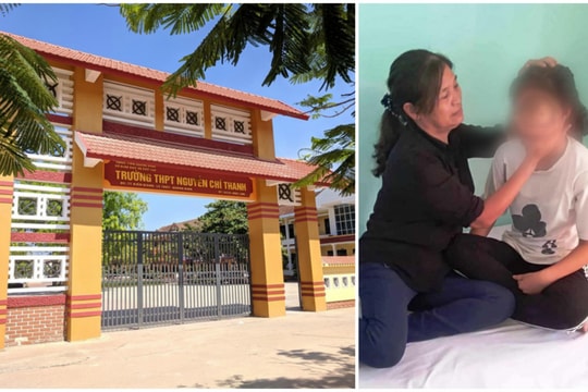 Xôn xao clip nhóm nữ sinh túm tóc, tát tới tấp vào mặt nữ sinh lớp 10