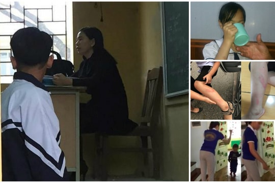 Những hình phạt đáng sợ của giáo viên với học sinh khiến dư luận rùng mình