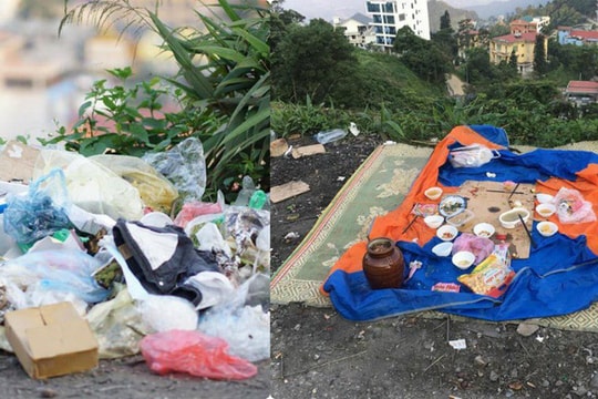 Ý thức của các nhóm phượt lại một lần nữa khiến dân mạng đưa ra bàn tán