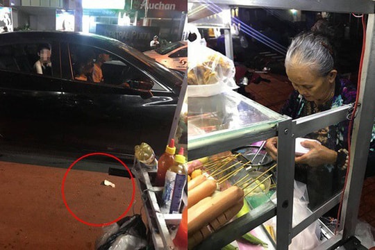 Đỗ ô tô cạnh xe hàng, hành động của nam thanh niên khiến CĐM ngán ngẩm