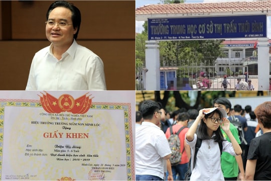 Giáo dục tuần qua: Bộ trưởng Nhạ nhận trách nhiệm vụ gian lận thi cử; trẻ mầm non được trao giấy khen