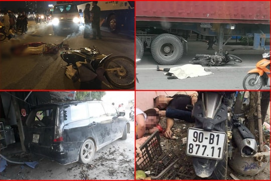 Tin tức TNGT mới nhất 5/6/2019: Xe máy chạy ngược chiều đâm chết người rồi bỏ chạy