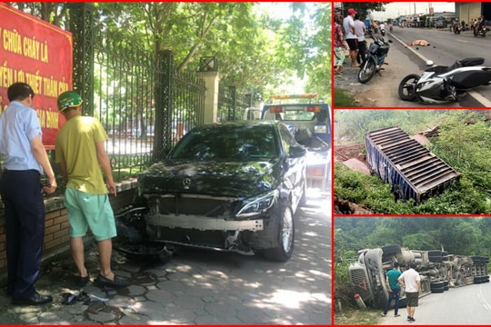 Tin tức giao thông ngày 9/6/2019: Danh tính nữ tài xế Mercedes đâm trọng thương cụ bà trên phố Hà Nội