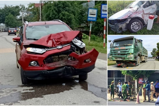 Tin tức TNGT ngày 11/6/2019: Đình chỉ công tác thiếu úy công an lái xe tông chết 2 phụ nữ