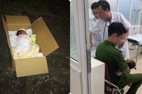 Em bé sơ sinh bị bỏ rơi trong thùng carton, tờ giấy đi kèm khiến nhiều người nghẹn ngào