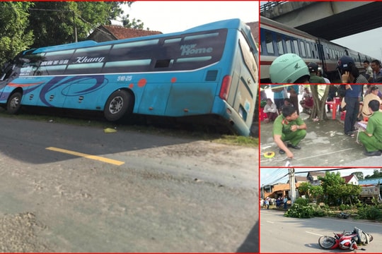 Tin tức TNGT ngày 11/7: Bị tàu hỏa đâm nguy kịch vì vừa vượt đường sắt vừa nghe điện thoại