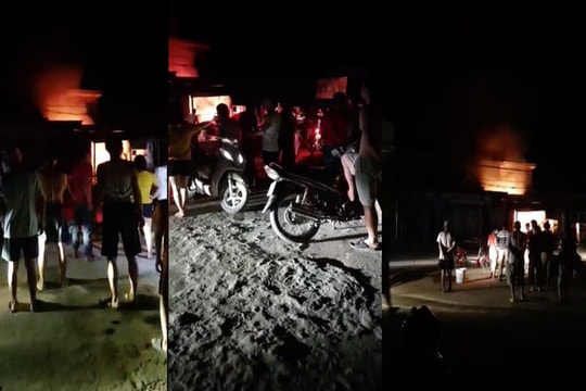 Kẻ lạ mặt ném “bom xăng” vào nhà làm người phụ nữ đơn thân bỏng nặng