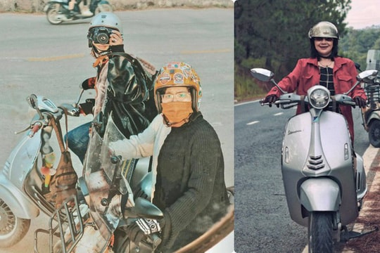Chàng trai đưa mẹ và em gái đi phượt bằng xe máy 400 triệu khiến dân mạng xuýt xoa