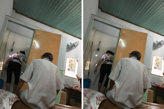 Bố nằm viện, lỡ đi vệ sinh trên sàn, câu nói của cô con gái khiến hàng nghìn người xúc động