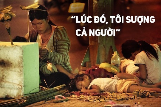 Bức ảnh cùng câu chuyện về người phụ nữ bán hàng rong khiến nhiều người lặng mình