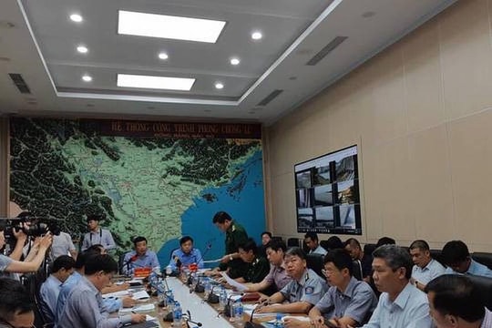 Chiều tối 2/8, bão số 3 giật cấp 12 dự kiến sẽ đổ vào Quảng Ninh-Nam Định gây mưa lớn