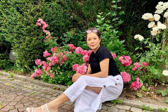 Cận cảnh khu vườn rộng 1.400m2 tại biệt thự ở Đức của ca sĩ Mỹ Lệ