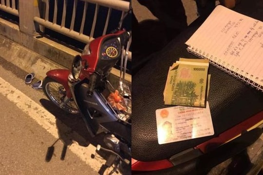 Trắng đêm tìm kiếm cô gái trẻ để lại xe máy nhảy xuống cầu Vĩnh Tuy tự tử