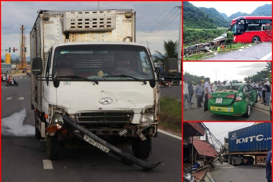 Tin tức TNGT ngày 21/8: Liên tiếp các vụ tai nạn nghiêm trọng khiến nhiều người thương vong trong một ngày