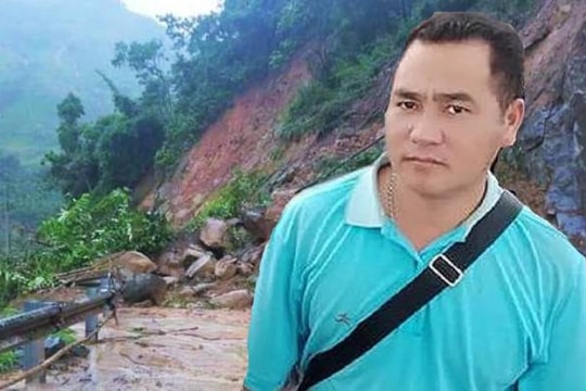 Trưởng công an xã hy sinh khi giúp dân chống lũ được công nhận liệt sĩ