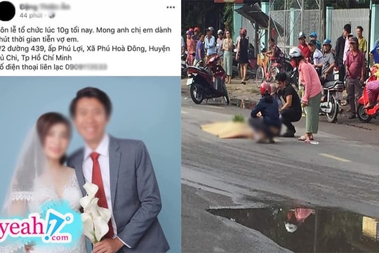 Cô gái bị tai nạn qua đời, chú rể quyết định bay từ Nhật về tổ chức đám cưới ngay trong đêm