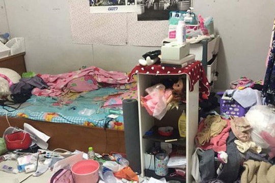 Dân mạng sốc với căn phòng bẩn đến kinh hoàng của nữ sinh đại học y