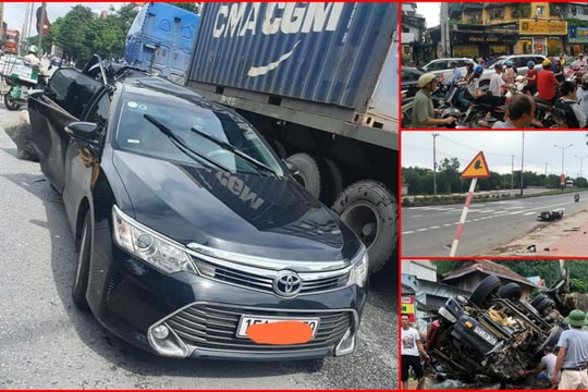 Tin tức TNGT ngày 30/8: Xe máy tự tông vào cột báo giao thông, 3 người thương vong