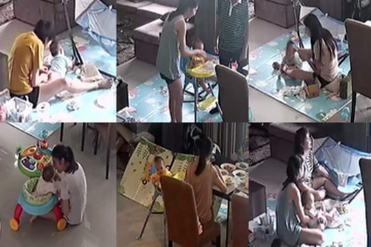 Nhìn thấy vợ chăm con nhỏ qua CCTV, người đàn ông mới hiểu được nỗi vất vả của bà xã và có vài dòng chia sẻ gây bão MXH