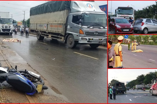 Tin tức TNGT ngày 7/9: Xe container cán tử vong thầy giáo rồi bỏ chạy