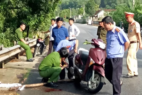 Gặp tai nạn lúc mưa to, một cô giáo tiểu học tử vong