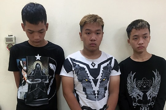 Hà Nội: Triệt phá nhóm cướp nhí ra tay manh động với hàng loạt xe ôm