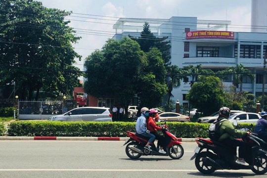 Nổ lớn tại tại Cục thuế tỉnh Bình Dương