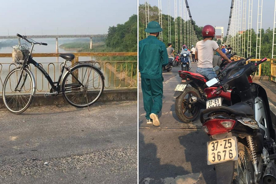 Cô gái bỏ lại xe đạp rồi nhảy cầu tự tử