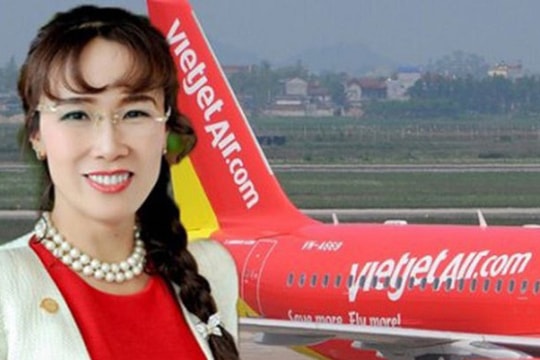 Bà chủ Vietjet Air - Nguyễn thị Phương Thảo lọt top 1.000 người giàu nhất thế giới