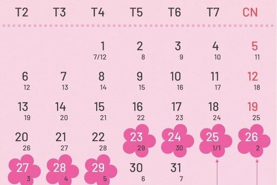 Chính thức chốt phương án nghỉ Tết Canh Tý 2020