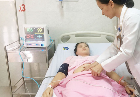 Cứu sống ngoạn mục người phụ nữ trẻ bị vỡ thai ngoài tử cung