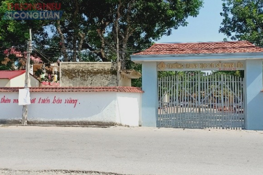 Hậu Lộc (Thanh Hóa): Cần làm rõ những bức xúc của phụ huynh ở trường THCS Minh Lộc