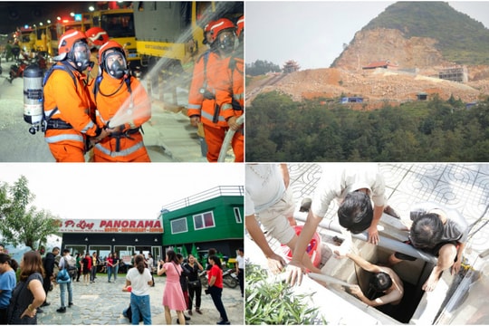 Gay cấn màn diễn tập chữa cháy, cứu nạn trong hầm vượt sông Sài Gòn