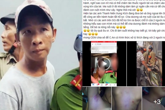 Cha dượng đánh đập, châm thuốc lá vào người bé gái 6 tuổi gây phẫn nộ