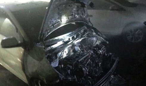 Cháy xe ở hầm chung cư, nhiều hộ dân hoảng sợ bỏ chạy ra ngoài