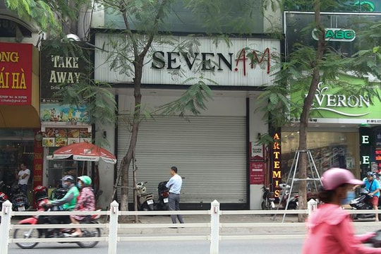 Ảnh: Chuỗi cửa hàng Seven.am đóng cửa hàng loạt ở Hà Nội