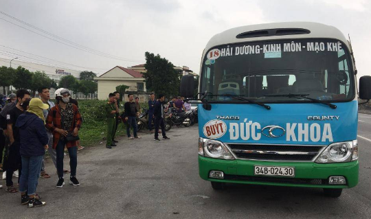 Tài xế xe buýt ở Hải Dương đột tử trên ghế lái