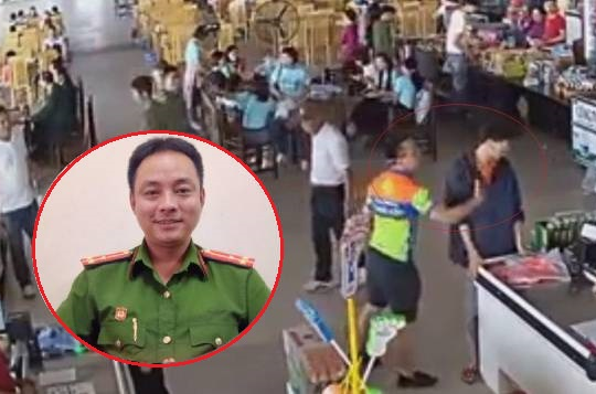 Giáng cấp và cho xuất ngũ Thượng úy ném xúc xích, tát nhân viên bán hàng