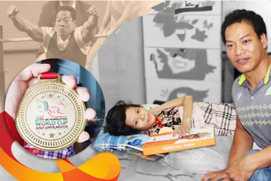 Lực sĩ bán huy chương, cứu cô bé hàng xóm gặp nạn