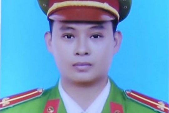 Thăng quân hàm cho trinh sát hình sự hi sinh khi truy bắt tội phạm