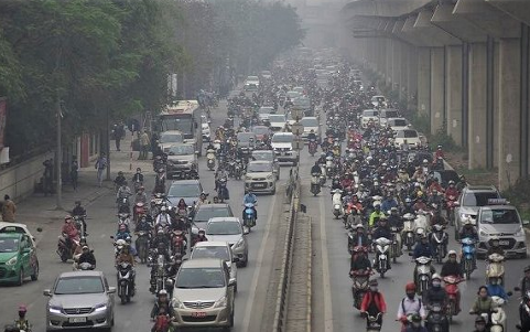 Hà Nội tiếp tục hoàn thiện đề án cấm xe máy nội đô năm 2030