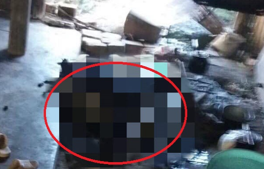 Quấn chăn ngủ cạnh bếp lửa, một người phụ nữ tử vong