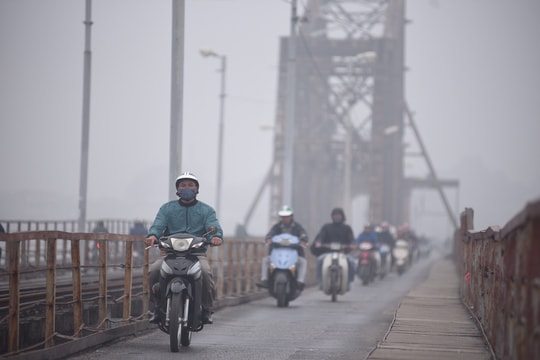 Chất lượng không khí ngày 30/12: Hà Nội lại ở mức đỏ, gây hại cho sức khỏe